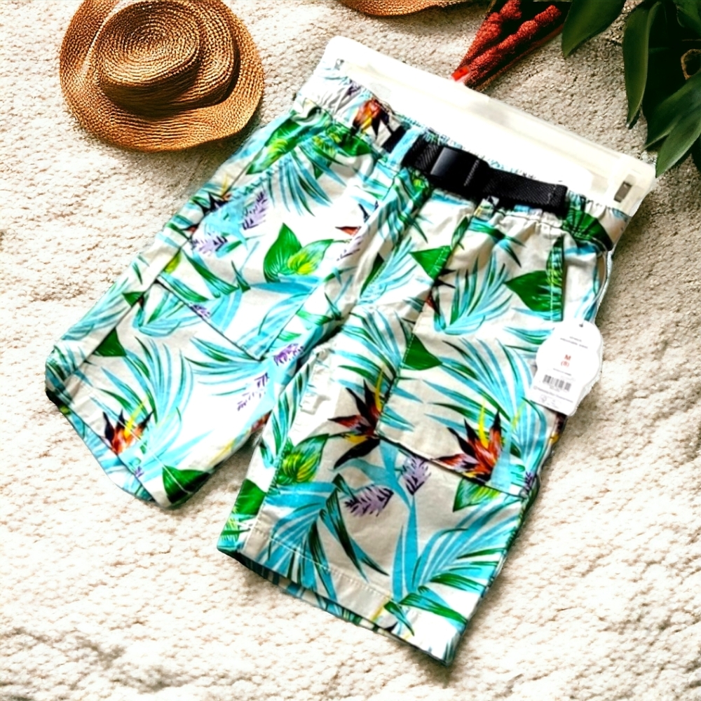 Hawaiian shorts size kids medium nwt